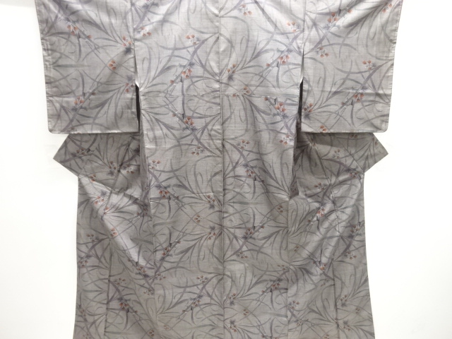 JAPANESE KIMONO / UNUSED DORO OSHIMA TSUMUGI (9 maruki)